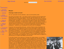Tablet Screenshot of bernard-defrance.net